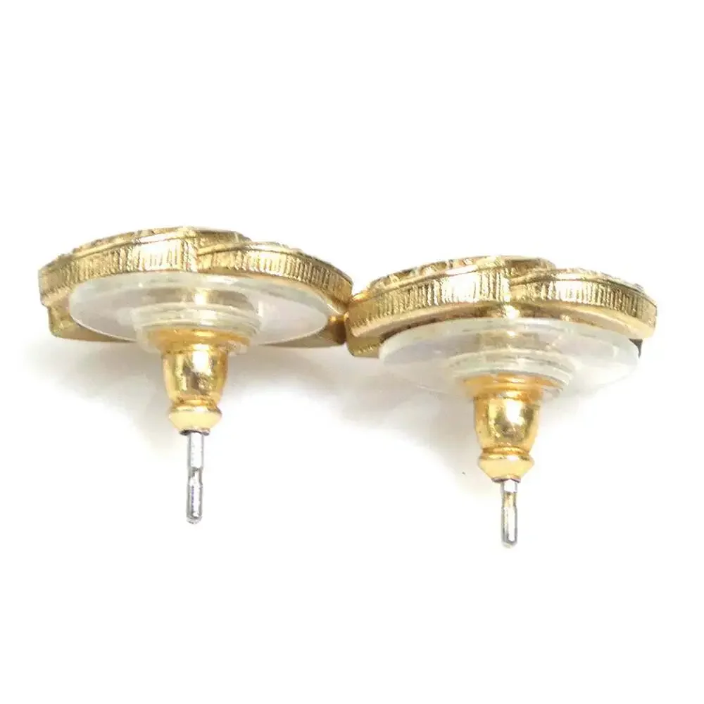 Chanel Rhinestone Earrings Metal And #261331C62B - Picture 4 of 8